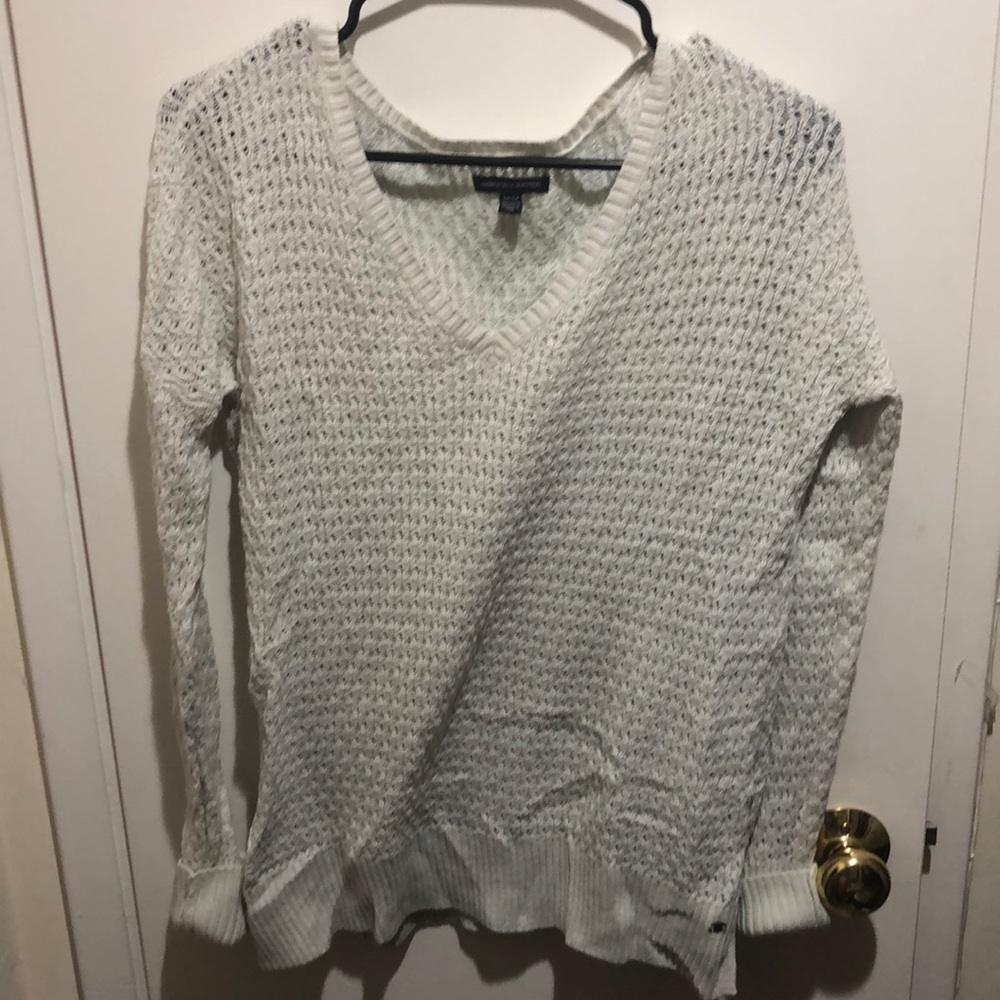 White sweater from American eagle